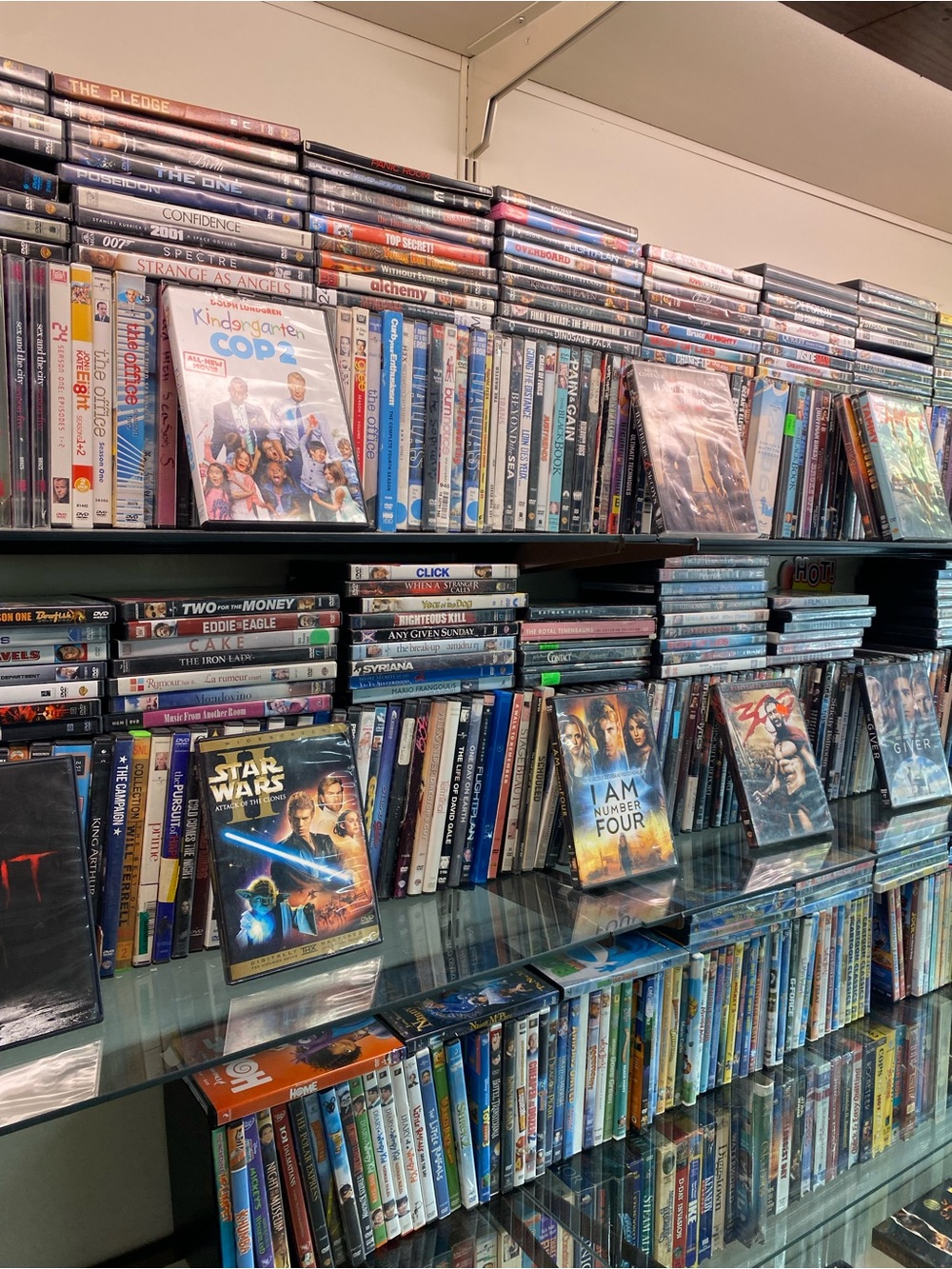 30 random DVDs